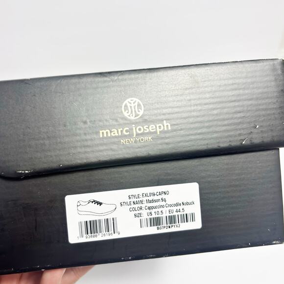 MARC JOSEPH NEW YORK MADISON GENUINE LEATHER EXTRA LIGHTWEIGHT SNEAKERS 10.5 - Picture 6 of 9